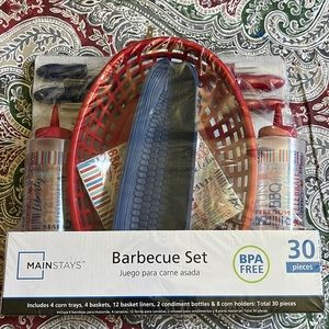 New in package Mainstay BBQ set